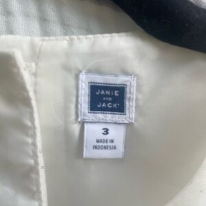 Toddler size 3 Janie and Jack dress. Worn once- like new